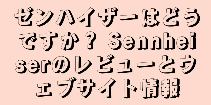 ゼンハイザーはどうですか？ Sennheiserのレビューとウェブサイト情報