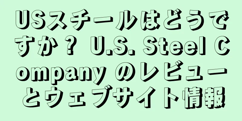 USスチールはどうですか？ U.S. Steel Company のレビューとウェブサイト情報
