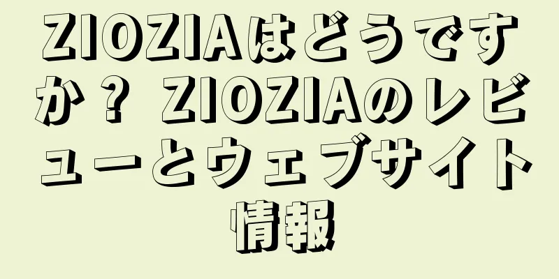 ZIOZIAはどうですか？ ZIOZIAのレビューとウェブサイト情報
