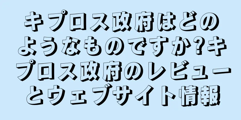 キプロス政府はどのようなものですか?キプロス政府のレビューとウェブサイト情報