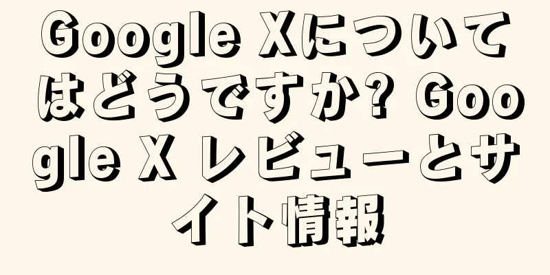 Google Xについてはどうですか? Google X レビューとサイト情報