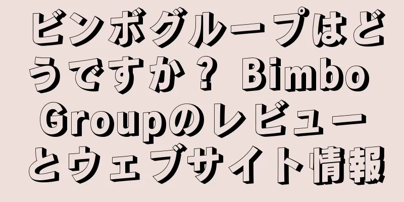 ビンボグループはどうですか？ Bimbo Groupのレビューとウェブサイト情報