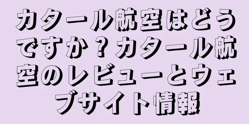 カタール航空はどうですか？カタール航空のレビューとウェブサイト情報