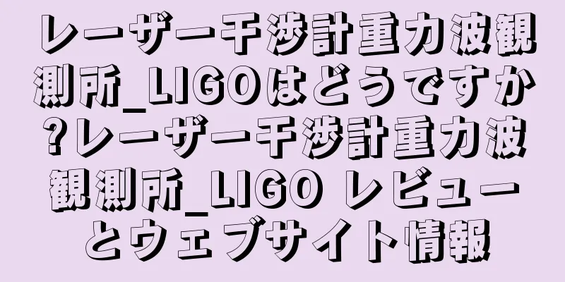 レーザー干渉計重力波観測所_LIGOはどうですか?レーザー干渉計重力波観測所_LIGO レビューとウェブサイト情報