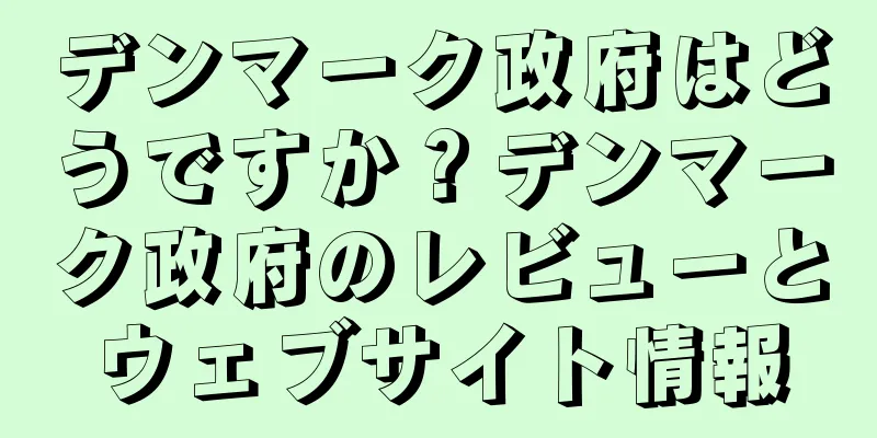デンマーク政府はどうですか？デンマーク政府のレビューとウェブサイト情報