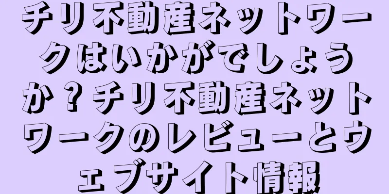 チリ不動産ネットワークはいかがでしょうか？チリ不動産ネットワークのレビューとウェブサイト情報