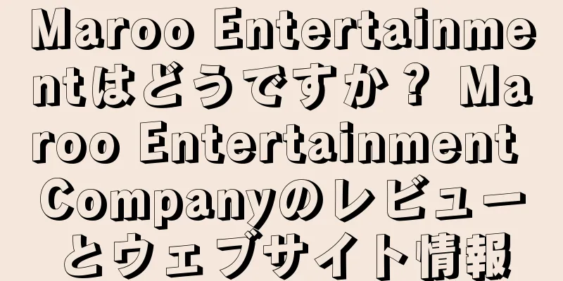 Maroo Entertainmentはどうですか？ Maroo Entertainment Companyのレビューとウェブサイト情報