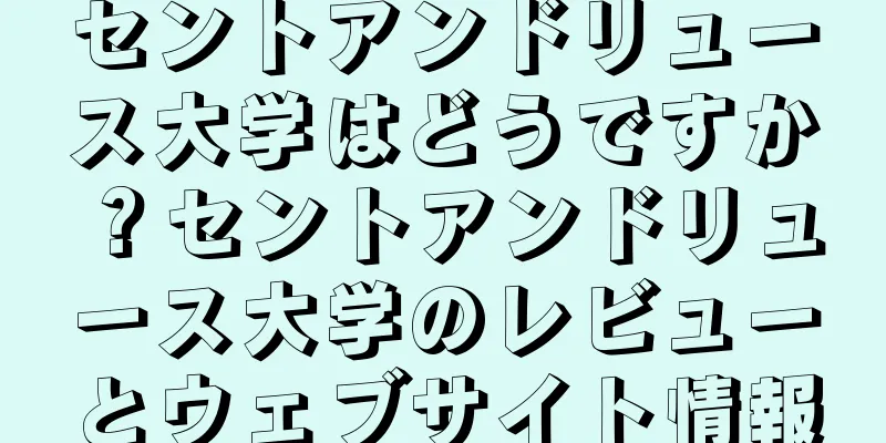セントアンドリュース大学はどうですか？セントアンドリュース大学のレビューとウェブサイト情報