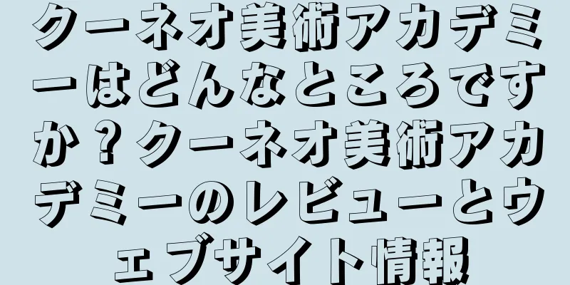 クーネオ美術アカデミーはどんなところですか？クーネオ美術アカデミーのレビューとウェブサイト情報