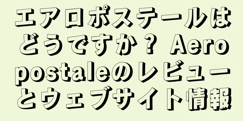 エアロポステールはどうですか？ Aeropostaleのレビューとウェブサイト情報
