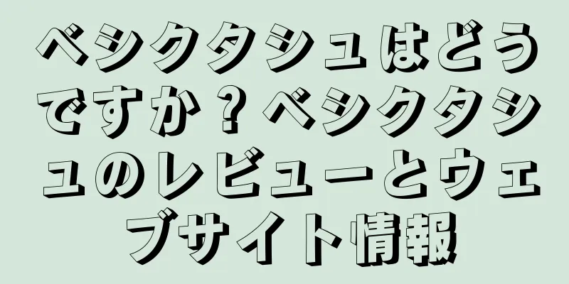 ベシクタシュはどうですか？ベシクタシュのレビューとウェブサイト情報