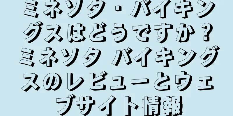 ミネソタ・バイキングスはどうですか？ミネソタ バイキングスのレビューとウェブサイト情報