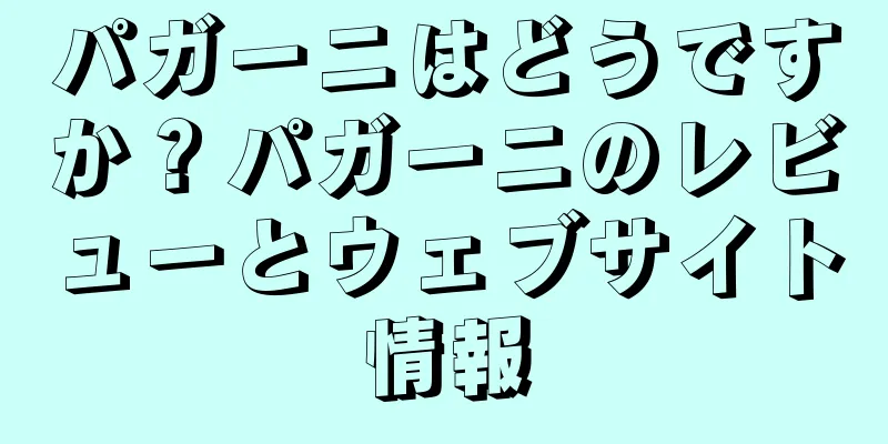 パガーニはどうですか？パガーニのレビューとウェブサイト情報