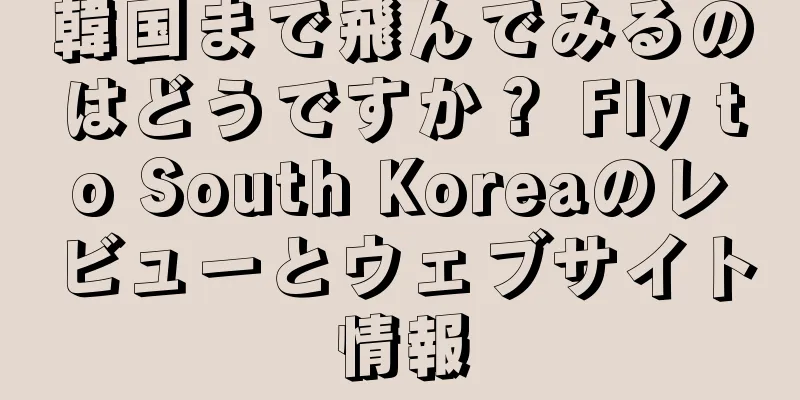 韓国まで飛んでみるのはどうですか？ Fly to South Koreaのレビューとウェブサイト情報