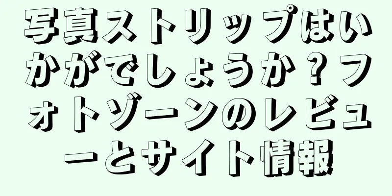 写真ストリップはいかがでしょうか？フォトゾーンのレビューとサイト情報