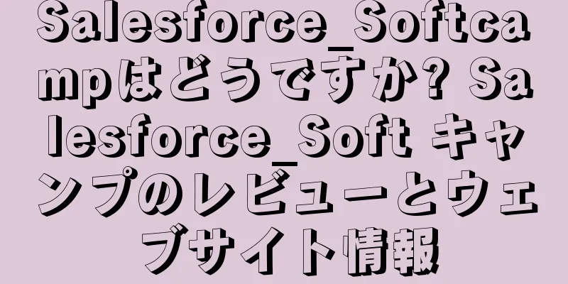 Salesforce_Softcampはどうですか? Salesforce_Soft キャンプのレビューとウェブサイト情報