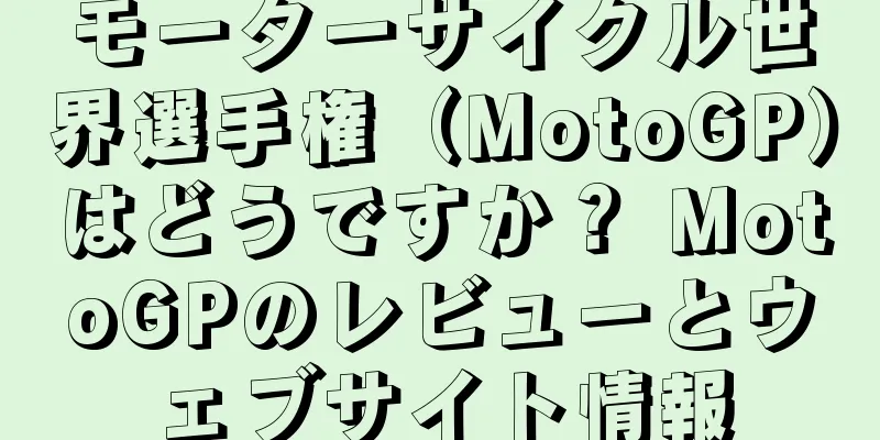 モーターサイクル世界選手権（MotoGP）はどうですか？ MotoGPのレビューとウェブサイト情報