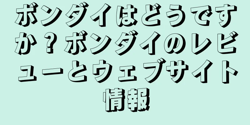ボンダイはどうですか？ボンダイのレビューとウェブサイト情報