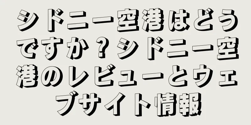 シドニー空港はどうですか？シドニー空港のレビューとウェブサイト情報