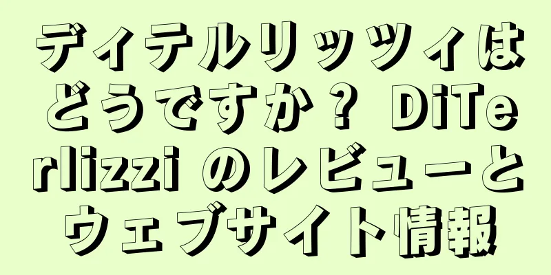 ディテルリッツィはどうですか？ DiTerlizzi のレビューとウェブサイト情報