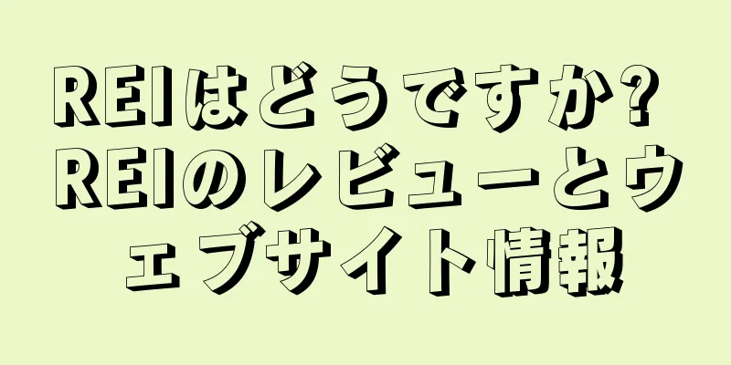 REIはどうですか? REIのレビューとウェブサイト情報