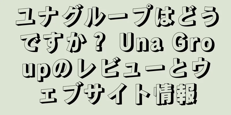 ユナグループはどうですか？ Una Groupのレビューとウェブサイト情報