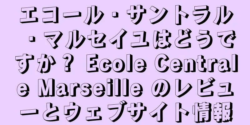 エコール・サントラル・マルセイユはどうですか？ Ecole Centrale Marseille のレビューとウェブサイト情報
