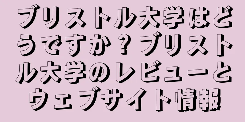 ブリストル大学はどうですか？ブリストル大学のレビューとウェブサイト情報