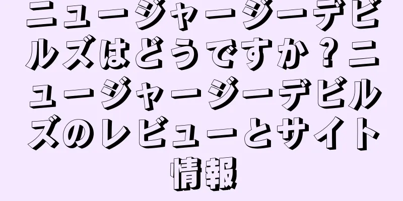 ニュージャージーデビルズはどうですか？ニュージャージーデビルズのレビューとサイト情報