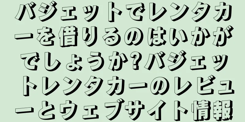 バジェットでレンタカーを借りるのはいかがでしょうか?バジェットレンタカーのレビューとウェブサイト情報