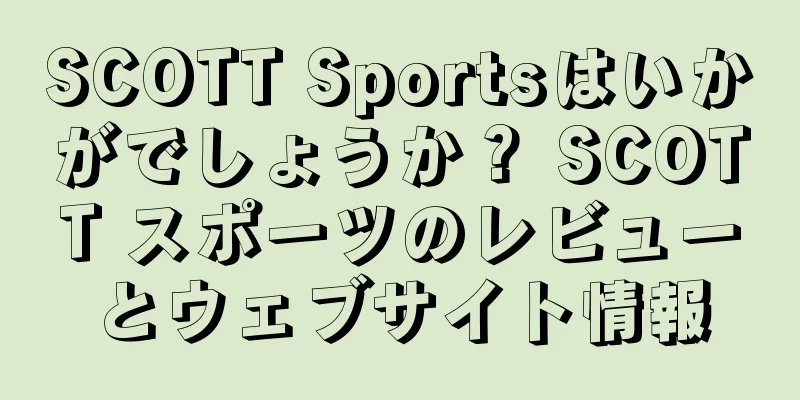 SCOTT Sportsはいかがでしょうか？ SCOTT スポーツのレビューとウェブサイト情報