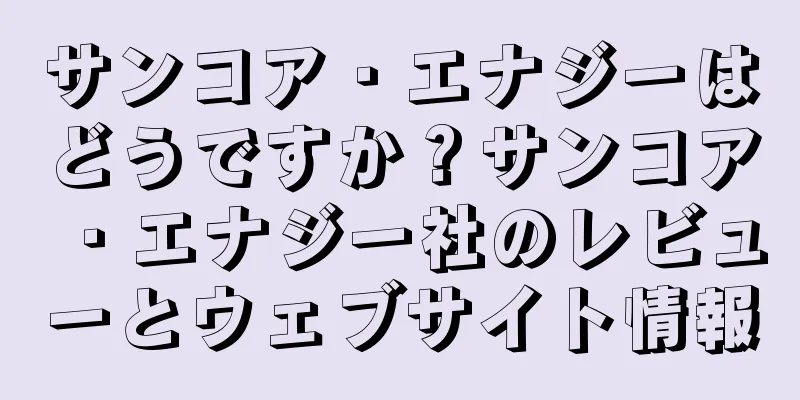 サンコア・エナジーはどうですか？サンコア・エナジー社のレビューとウェブサイト情報