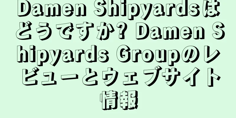 Damen Shipyardsはどうですか? Damen Shipyards Groupのレビューとウェブサイト情報