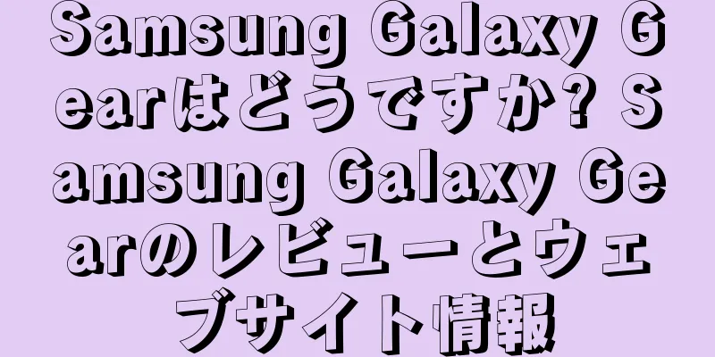 Samsung Galaxy Gearはどうですか? Samsung Galaxy Gearのレビューとウェブサイト情報