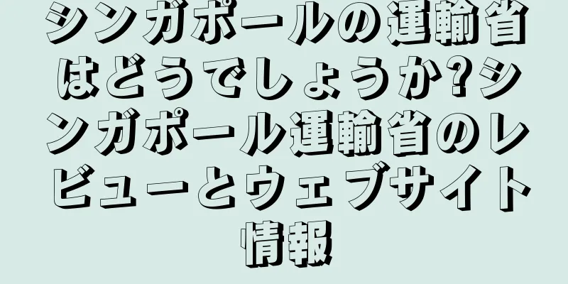 シンガポールの運輸省はどうでしょうか?シンガポール運輸省のレビューとウェブサイト情報
