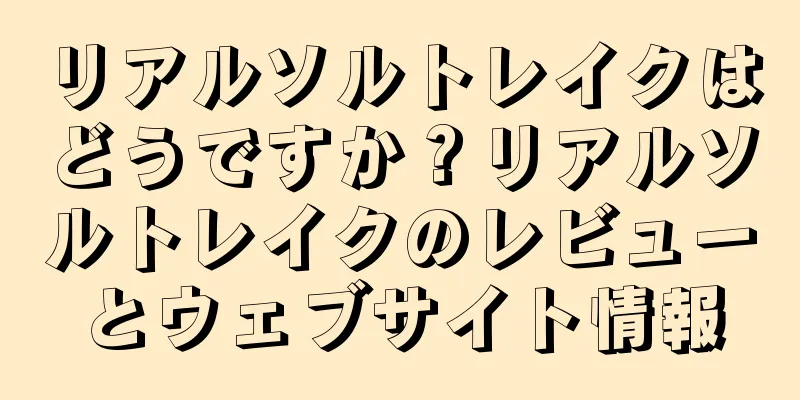 リアルソルトレイクはどうですか？リアルソルトレイクのレビューとウェブサイト情報