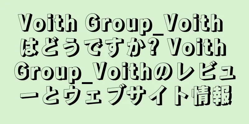 Voith Group_Voith はどうですか? Voith Group_Voithのレビューとウェブサイト情報
