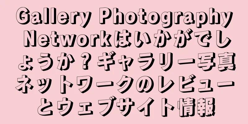 Gallery Photography Networkはいかがでしょうか？ギャラリー写真ネットワークのレビューとウェブサイト情報