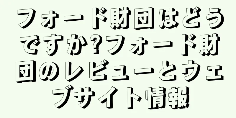 フォード財団はどうですか?フォード財団のレビューとウェブサイト情報