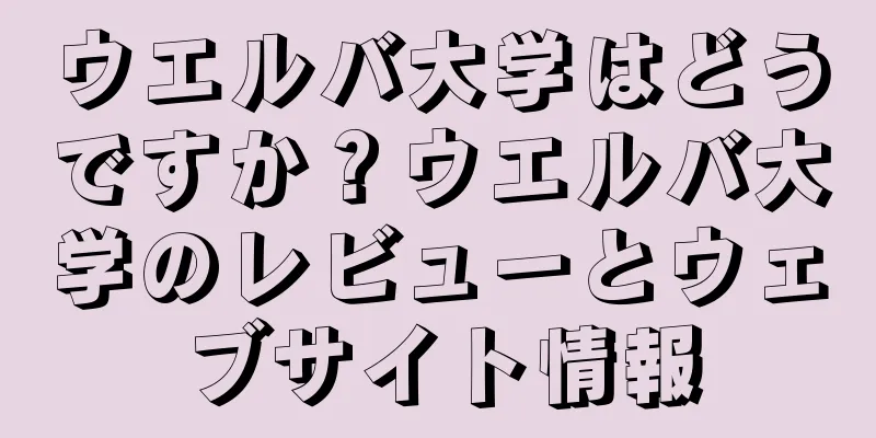 ウエルバ大学はどうですか？ウエルバ大学のレビューとウェブサイト情報
