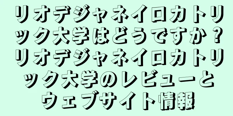 リオデジャネイロカトリック大学はどうですか？リオデジャネイロカトリック大学のレビューとウェブサイト情報
