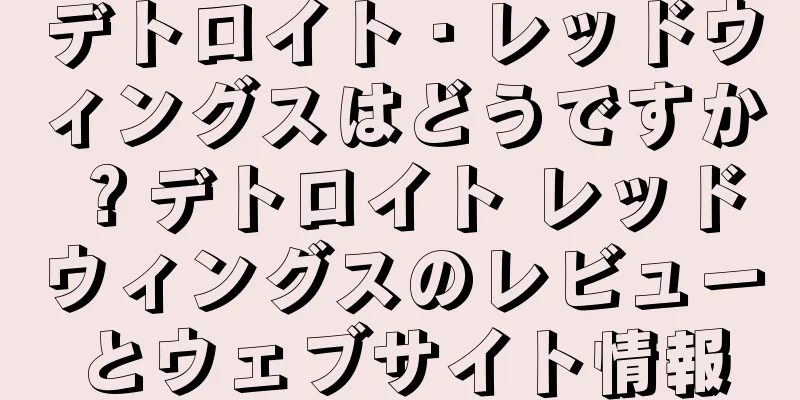 デトロイト・レッドウィングスはどうですか？デトロイト レッドウィングスのレビューとウェブサイト情報