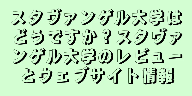 スタヴァンゲル大学はどうですか？スタヴァンゲル大学のレビューとウェブサイト情報