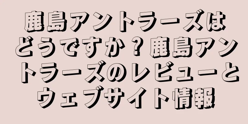 鹿島アントラーズはどうですか？鹿島アントラーズのレビューとウェブサイト情報