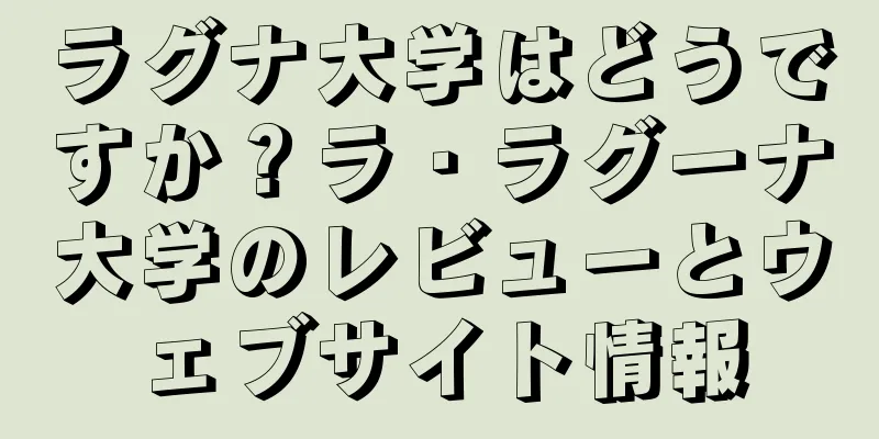 ラグナ大学はどうですか？ラ・ラグーナ大学のレビューとウェブサイト情報
