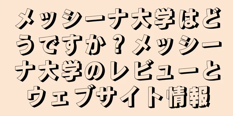 メッシーナ大学はどうですか？メッシーナ大学のレビューとウェブサイト情報