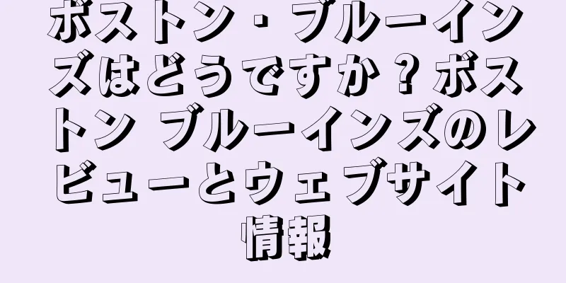 ボストン・ブルーインズはどうですか？ボストン ブルーインズのレビューとウェブサイト情報