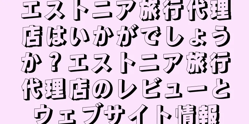 エストニア旅行代理店はいかがでしょうか？エストニア旅行代理店のレビューとウェブサイト情報