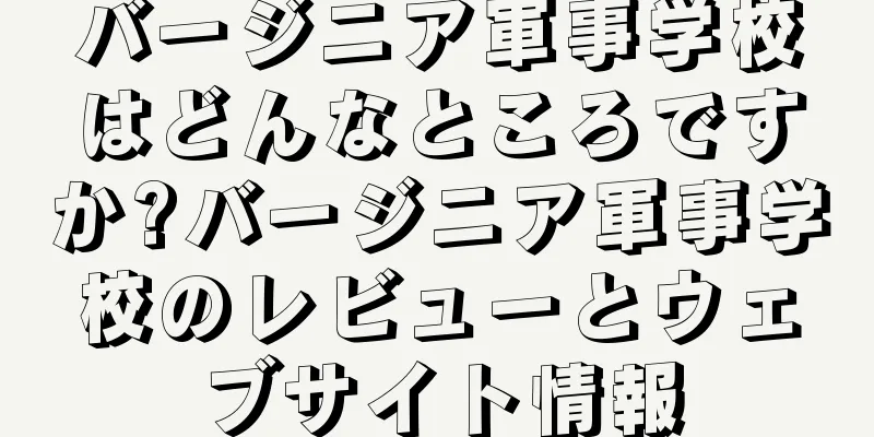 バージニア軍事学校はどんなところですか?バージニア軍事学校のレビューとウェブサイト情報