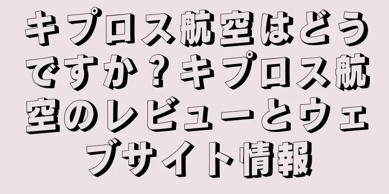 キプロス航空はどうですか？キプロス航空のレビューとウェブサイト情報